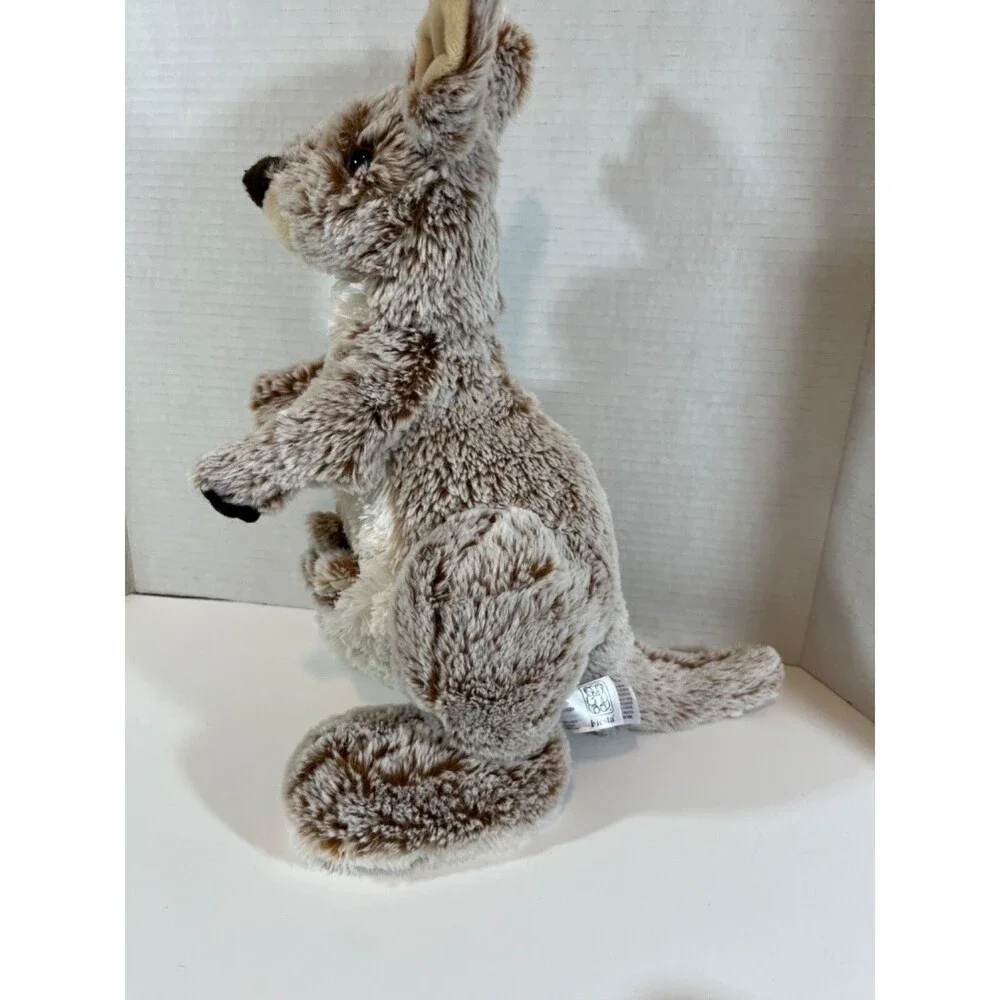 Fiesta Toys Kangaroo Plush Mother Baby Joey Stuffed Animal 14